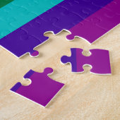 7 Streifen Rainbow Gay Pride Flag Puzzle (Seite)