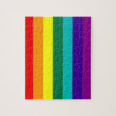 7 Streifen Rainbow Gay Pride Flag Puzzle (Vertikal)