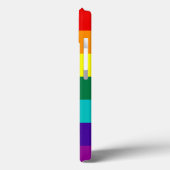 7 Streifen Regenbogen-Stolz Case-Mate iPhone Hülle (Rückseite / Links)