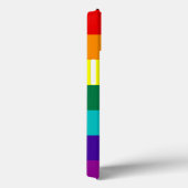 7 Streifen Regenbogen-Stolz Case-Mate iPhone Hülle (Rückseite / Rechts)