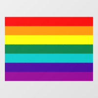 7 Streifen Regenbogen-Stolz