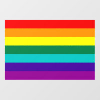 7 Streifen Regenbogen-Stolz