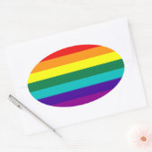 7 Stripes Rainbow Gay Pride Flag Sticker (Umschlag)