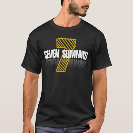7 summits T-Shirt (Vorderseite)