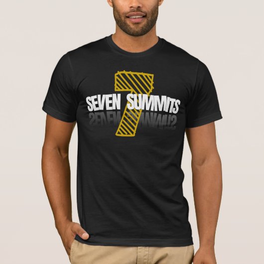 7 summits T-Shirt (Vorderseite)