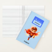 7 Superhelden Kinder Jungen Schreibwaren Schüler Notizblock (Innen)