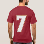 7 T-Shirt (Rückseite)