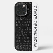 7 Tage Kwanzaa iPhone Hülle (Rückseite)