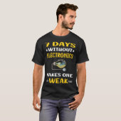 7 Tage ohne Elektronik T-Shirt (Vorne ganz)