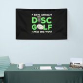 7 Tage ohne FestplattenGolf Banner (Messeveranstaltung)