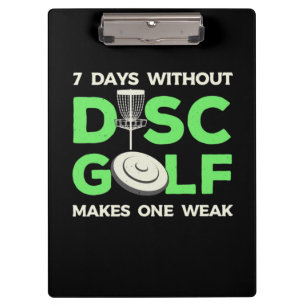 7 Tage ohne FestplattenGolf Klemmbrett