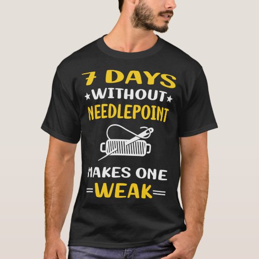 7 Tage ohne Leinwand T-Shirt (Vorderseite)