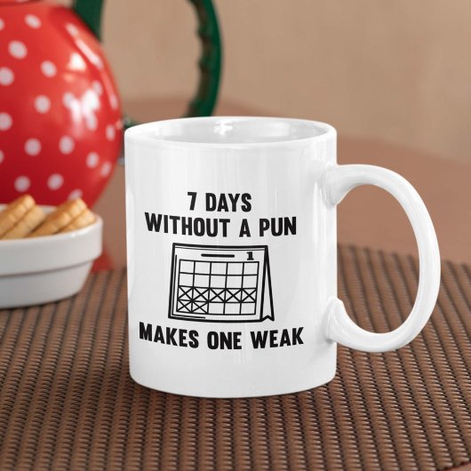 7 Tage ohne Puff Kaffeetasse