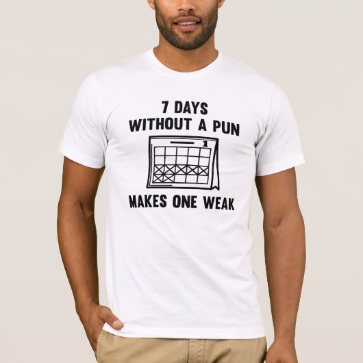 7 Tage ohne Puff T-Shirt (Vorderseite)