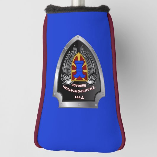 7. Transportbrigade Expeditionshilft Golf Headcover (Rotieren 90)