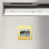 7 vor 7 Kätzchen Magnet (In Situ (Geschirrspüler))