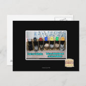 7 vor 7 Kätzchen Postkarte (Vorne/Hinten)