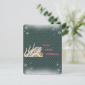 7. Weihnachtsfeiertag... Feiertagskarte (Stehend Vorderseite)