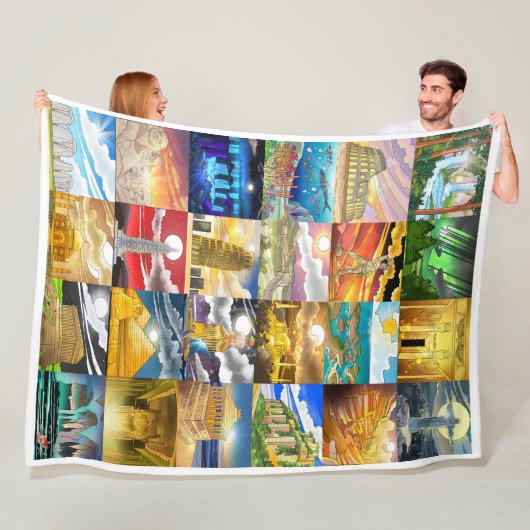 7 Wonders Blankets Fleecedecke (Beispiel)