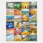 7 Wonders Blankets Fleecedecke (Vorderseite)