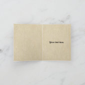 7 Worte für eine lange und glückliche Ehe Karte (Innenseite)