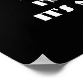 7 Worte Für Eine Lange Und Glückliche Ehe - Poster (Ecke)
