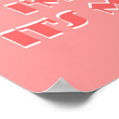 7 Worte zu einer langen und glücklichen Ehe - Post Poster (Ecke)