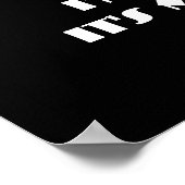 7 Worte zu einer langen und glücklichen Ehe - Post Poster (Ecke)