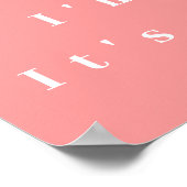 7 Worte zu einer langen und glücklichen Ehe - Post Poster (Ecke)