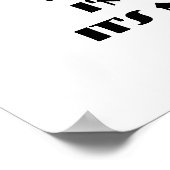 7 Worte zu einer langen und glücklichen Ehe - Post Poster (Ecke)