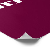 7 Worte zu einer langen und glücklichen Ehe - Post Poster (Ecke)