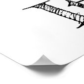 7 Worte zu einer langen und glücklichen Ehe Poster (Ecke)