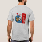 7 Worte zu einer langen und glücklichen Ehe T-Shirt (Rückseite)