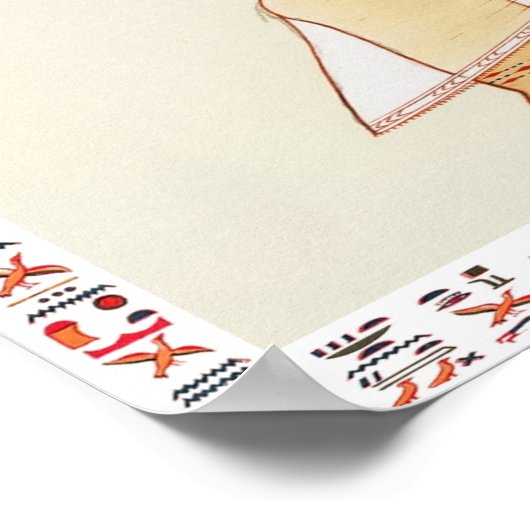 7 Wundern der Welt und uralte Götter der Ägypter Poster (Ecke)