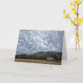 7"x5" Faltkarte | Cedar Mt Mammatus Karte (Gelbe Blume)