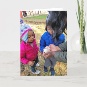 7"x5" Faltkarte   Wild Gänseeier Karte