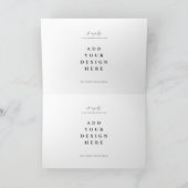 7 "x5" Klappt dank Kartendruck Dankeskarte (Innenseite)