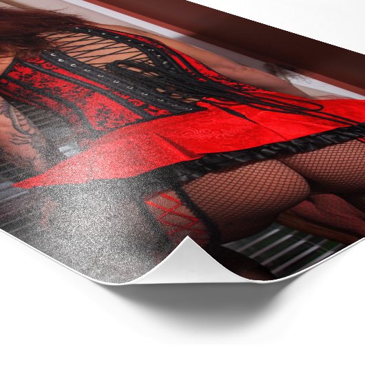 7" x 5" Chrissy Kittens Kleine Unterseite Fotodruck (Ecke)