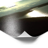 7" x 5" Licht auf dem Himmelsobjekt Foto (Ecke)