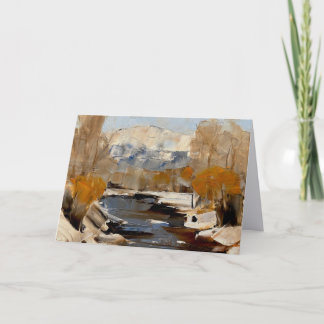 7 x 5" Notecard, The Yampa River, Steamboat Spring