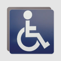 7" X 7" -18 x 18 cm Automagazin - Rollstuhl im Aut