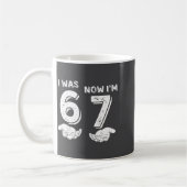 7 Year Old Birthday Girl Shirt - I Was 6 Now I'm 7 Kaffeetasse (Links)