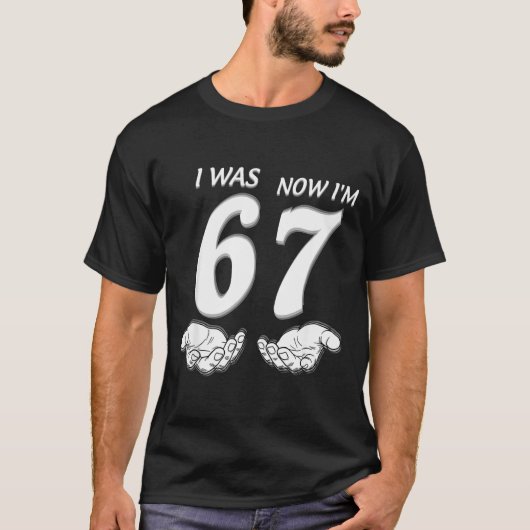 7 Year Old Birthday Shirt Was 6 Now I'm 7 67 Funny (Vorderseite)