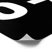 7 Year Old Birthday Shirt Was 6 Now I'm 7 67 Funny Poster (Ecke)