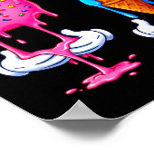 7 Year Old Birthday Was 6 Now I'm 7 Funny 7th Bday Poster (Ecke)