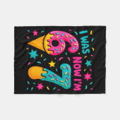 7 Year Old Birthday Was 6 Now I'm 7 Kids Funny Fleecedecke (Vorderseite (Horizontal))