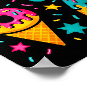 7 Year Old Birthday Was 6 Now I'm 7 Kids Funny  Poster (Ecke)