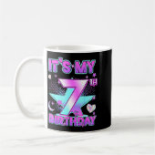 7 Years Old Birthday Kp Kids 7th Birthday Girls K- Kaffeetasse (Links)