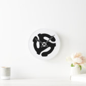 7 Zoll 45 U/min Vinyl Adapter Spindelspinne Runde Wanduhr (Zuhause)