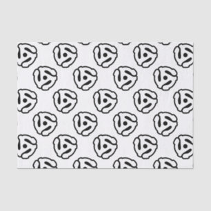 7 Zoll 45 U/min Vinyl Adapter Spindelspinne Seidenpapier